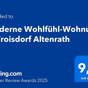 Moderne Wohlfuehl-wohnung In Altenrath Apartment Troisdorf